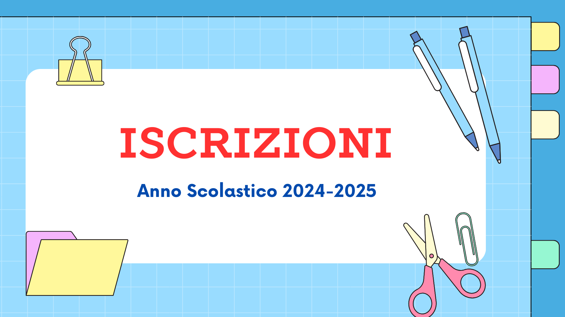 Iscrizioni Anno Scolastico 2024/2025 - Istituto Comprensivo Statale Di ...